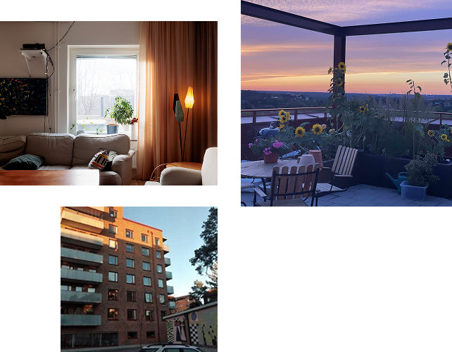 Gemensamma ytor i Kollektivhuset Kombo